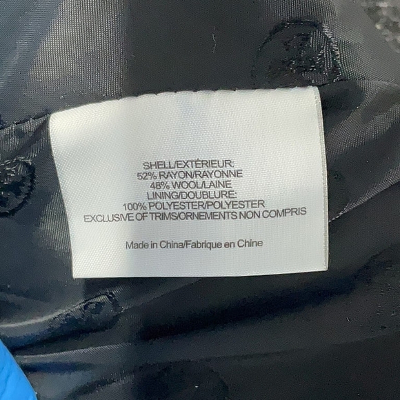 Tory Burch Gray Houndstooth Wool-Blend Skirt – Size 10 (EUC) - Picture 6 of 6